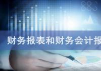 财务报表和财务会计报表的区别是什么？？？