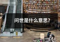 问世是什么意思？