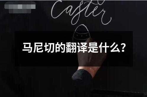 马尼切的翻译是什么？