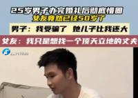 男子婚礼后发现女友50岁:儿子比我大 这也太不可思议了