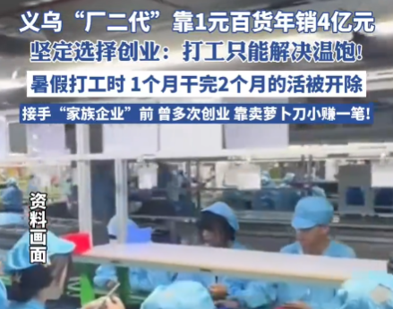 义乌“厂二代”靠1元百货年销4亿元 为什么这么厉害？