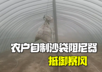 农户自制沙袋阻尼器抵御暴风 这也太霸气了