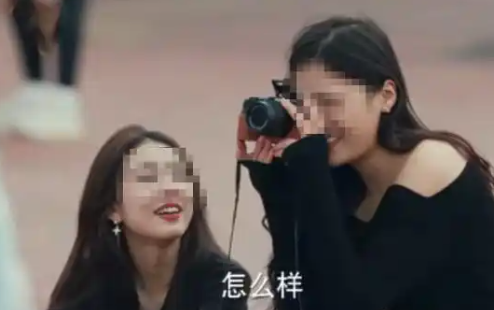 女生发现自己被拍进热播剧还有台词 这也太罕见了