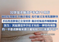 女子做流产手术7个月后查出癌症 这也太悲剧了