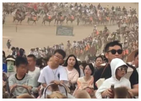 “告诉王维 西出阳关全是人” 这人也太多了吧