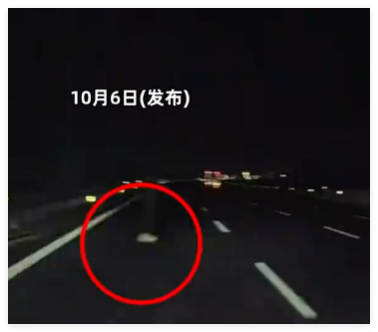 夜间高速突然冒出一人 司机吓到尖叫 实在太恐怖了