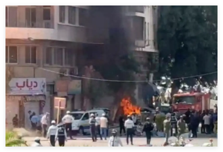 马克龙下榻酒店附近连发爆炸 实在太恐怖了
